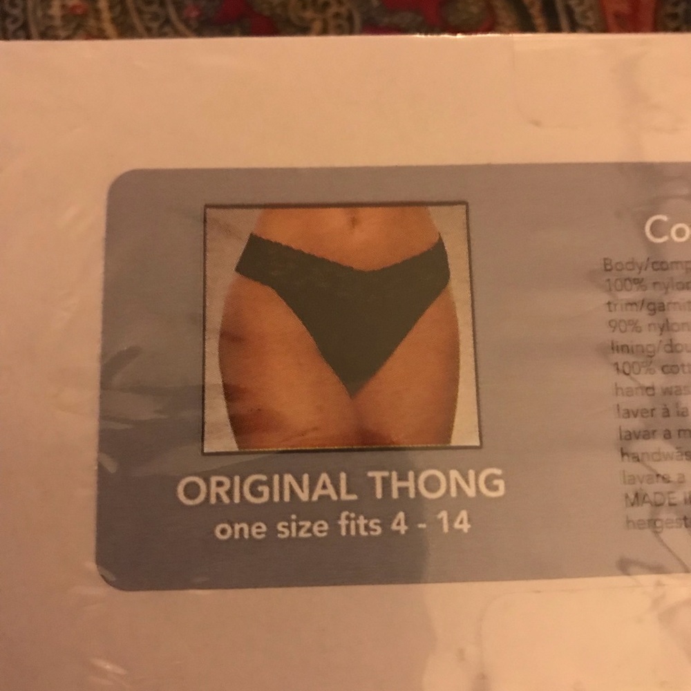 Ladies Thongs. New in package. Pack of 5!